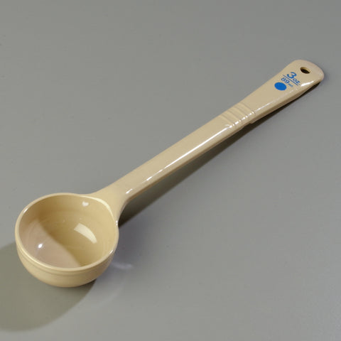 Carlisle MEASURE MISER® SOLID LONG HANDLE BEIGE 3 OZ