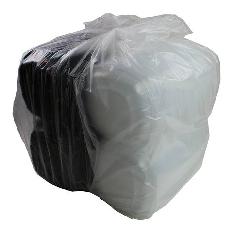 Sabert CONTAINER PLASTIC CLAMSHELL BLACK BASE CLEAR LID 9X9 50.7 OZ