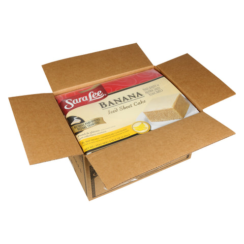 Sara Lee Frozen CAKE BANANA SHEET ICED 12X16