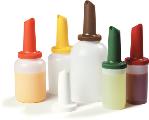 PourPlus™ Store 'N Pour® BOTTLE BAR MIX POUR 1 QUART PLASTIC COMBINATION COMPLETE NECK & SPOUT ASSO