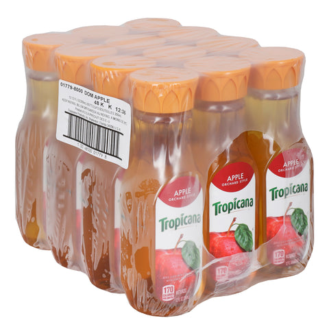 Tropicana Orchard Style Apple Juice, 12 Ounce -- 12 per case