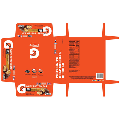 Gatorade PROTEIN RECOVERY BAR CARAMEL