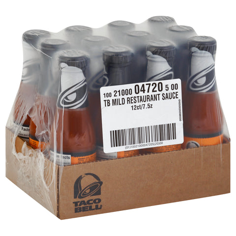Taco Bell Mild Taco Sauce, 7.5 Ounce -- 12 per case.