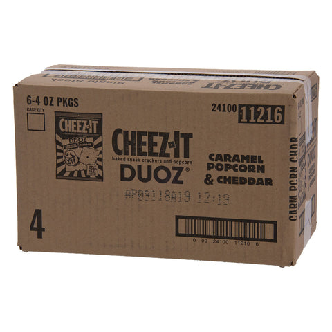 Sunshine® SNACK DUOZ™CARAMEL POPCORN AND CHEDDAR CHEESE