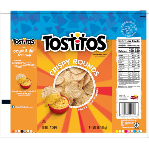 Tostitos® TORTILLA CHIP CRISPY ROUNDS CONCESSION PACK