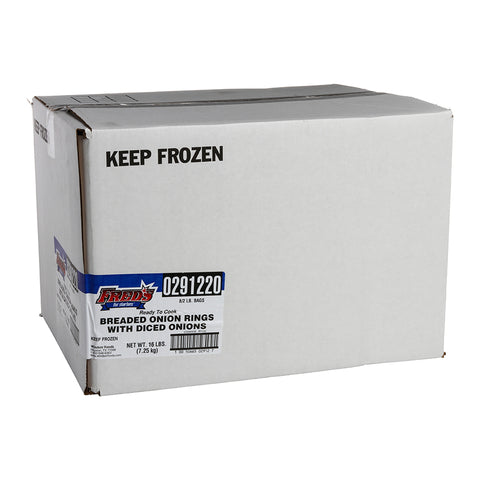 Fred's For Starters® ONION RING EXTRUDED BREADED