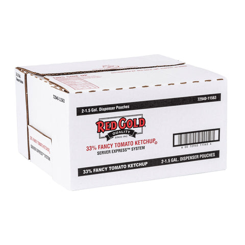Red Gold KETCHUP 33% FANCY DISPENSER POUCH PACK