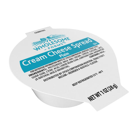 Wholesome Farms Classic CHEESE CREAM PLAIN SINGLE SERVE CUP