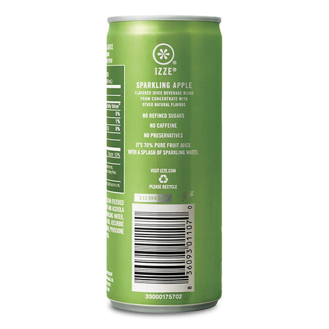Izze JUICE APPLE SPARKLING CAN