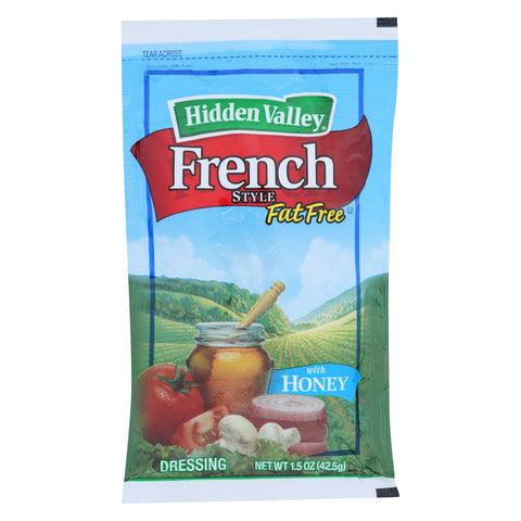 Dressing French W/ Honey Fat Free Single Serve Packet