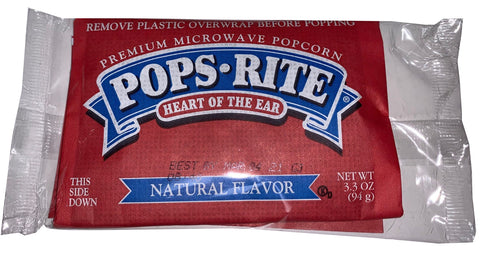 Calumet Diversified Popcorn POPCOR POPS-RITE MICROWAVABLE