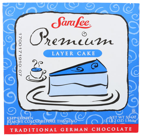 Sara Lee Frozen CAKE LAYER TRADITIONAL GERMAN CHOCOLATE PREMIUM UN-CUT ROUND 9