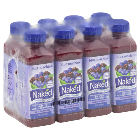Naked Juice JUICE BLUE MACHINE 100% REFRIGERATED PLASTIC BOTTLE