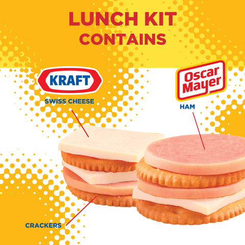 Lunchable Ham/swiss Cracker