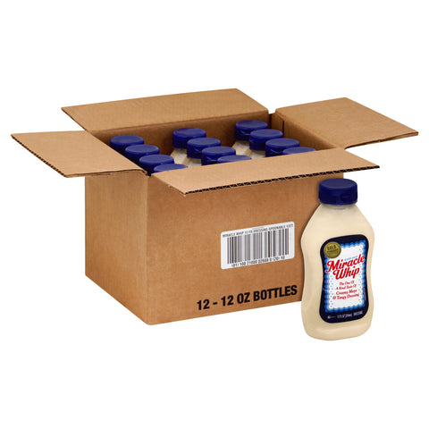 Kraft Miracle Whip Original Spoonable Mayonnaise, 12 Ounce -- 12 per case.