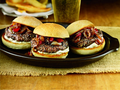 Beef Patty Ground Seasoned Angus Homestyle Frozen 2 Oz
