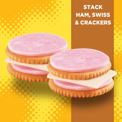 Lunchable Ham/swiss Cracker