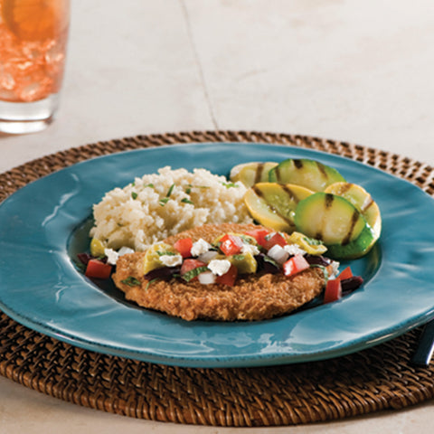 Advance Pierre Thick Cut Breaded Pork Chop Fritter, 4 Ounce -- 40 per case.