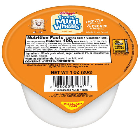 Cereal Frosted Mini-wheats® Bite Size Bowl Pack