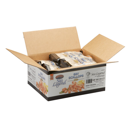 Sea Legend Black Label 80-120 Imported Bay Scallop, 5 Pound -- 2 per case