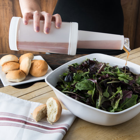 Stor N' Pour® CONTAINER PLASTIC WHITE 1 QUART