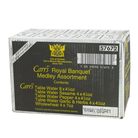 Carr's® CRACKER ROYAL BANQUET MEDLEY ASSORTMENT SLEEVE